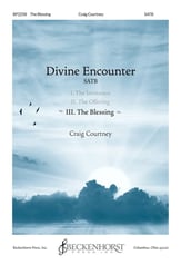 Divine Encounter: III. The Blessing SATB choral sheet music cover